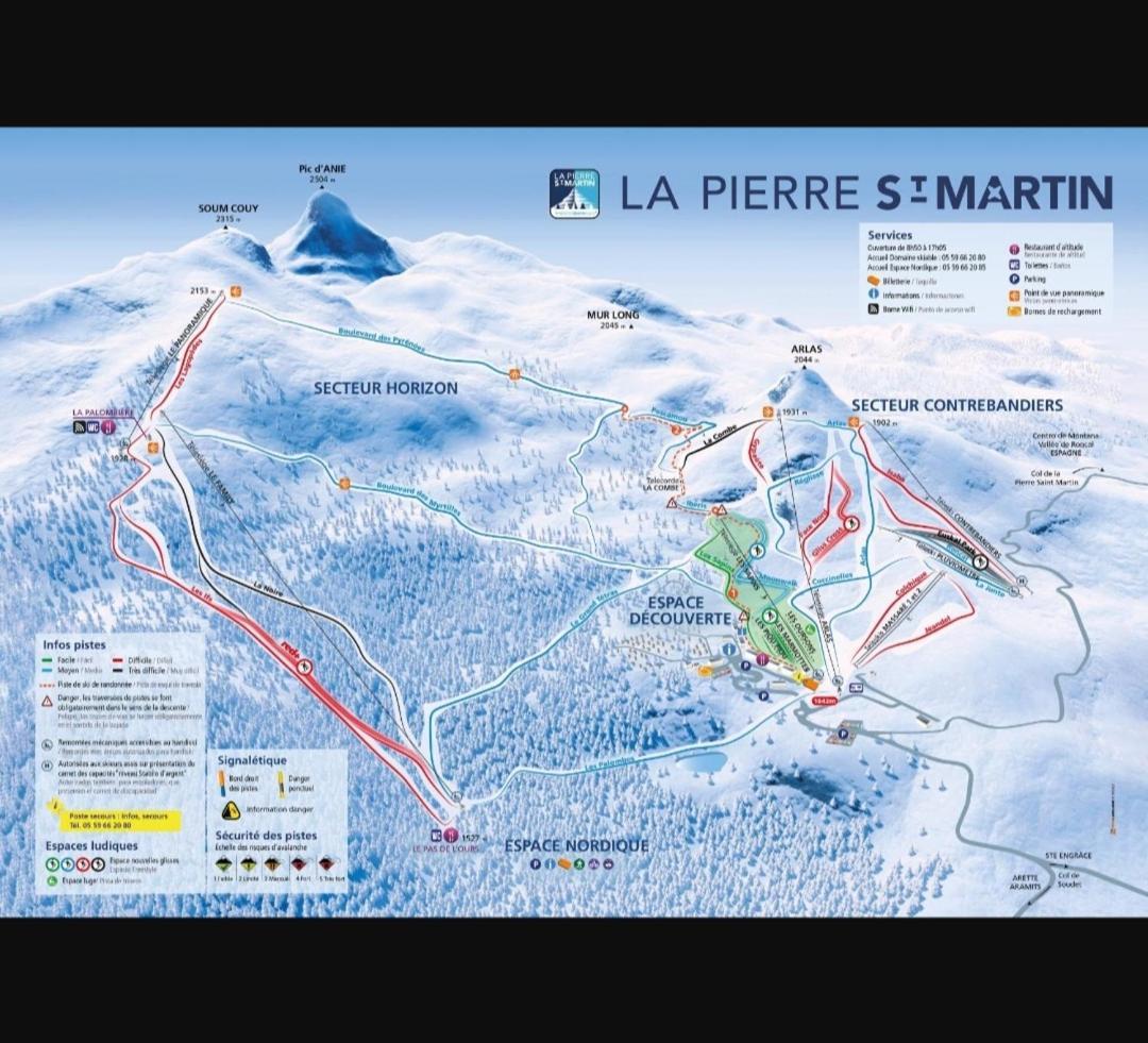 Apartamento Aunamendi Pyrenees La Pierre Saint Martin Esterno foto